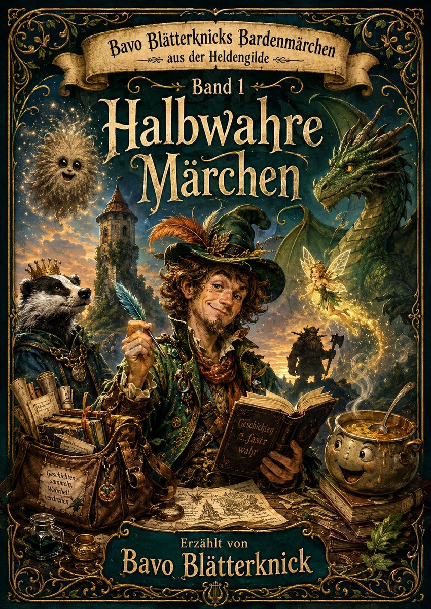 Cover: Halbwahre Märchen