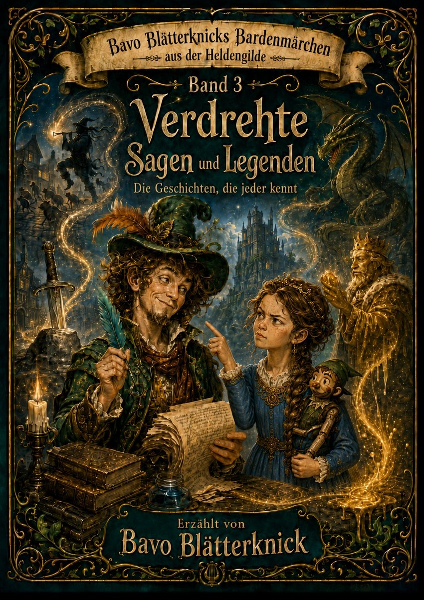 Cover: Verdrehte Sagen und Legenden
